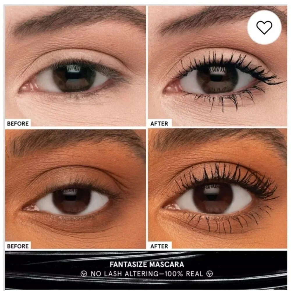 Fantasize Mascara Bodacious Black 0.46 Oz Volumizing Curling Lengthening